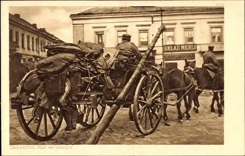 Ak Ostpreußenhilfe, Das vierte Rad am Wagen, Sklad mebli, I WK