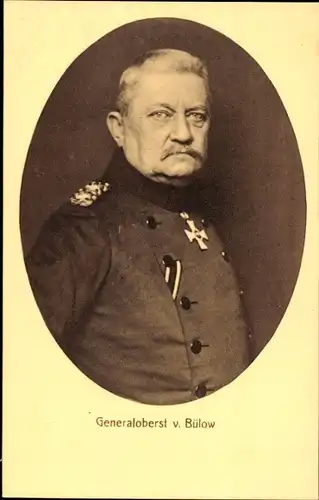 Ak Generaloberst Karl von Bülow