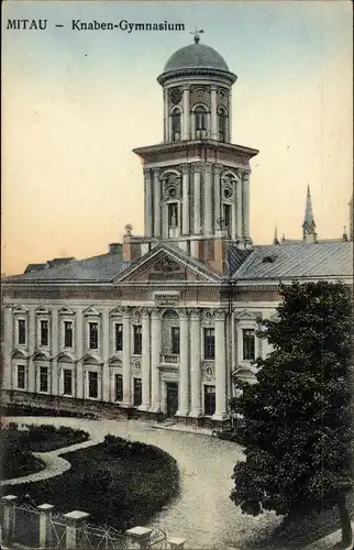 Ak Jelgava Mitau Lettland, Knaben-Gymnasium