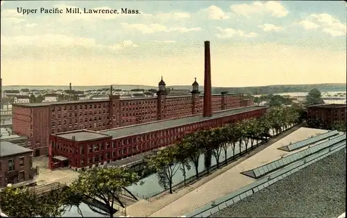Ak Lawrence Massachusetts USA, Upper Pacific Mill