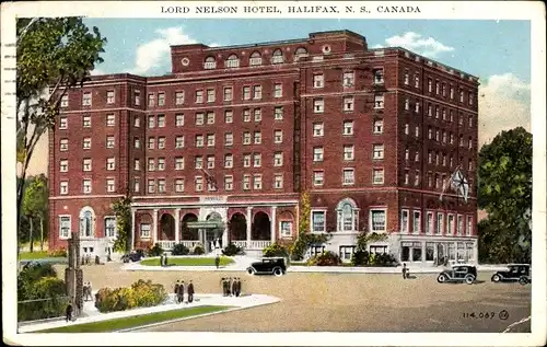 Ak Halifax Nova Scotia Kanada, Lord Nelson Hotel