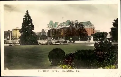 Ak Victoria British Columbia Kanada, Empress Hotel