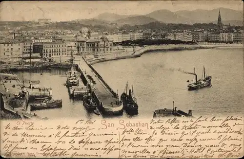 Ak Donostia San Sebastián Baskenland, El Puerto