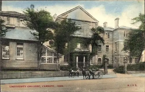 Ak Cardiff Wales, Universitätsschule