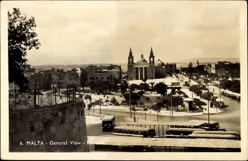 Ak Floriana Malta, Gesamtansicht