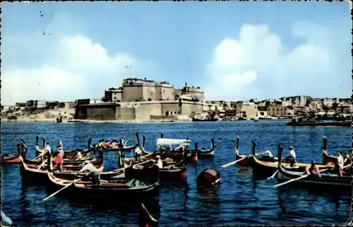 Ak Malta, Fort Angelo, Ruderboote