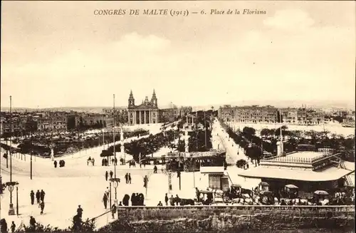 Ak Malta, Place de la Floriana