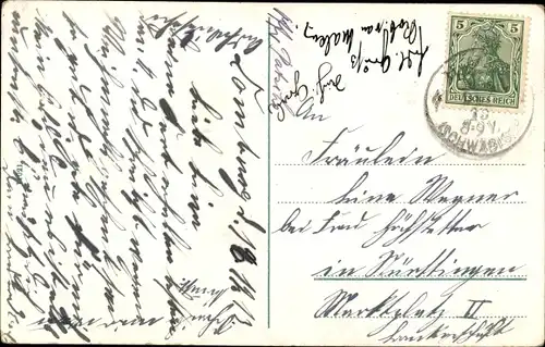 Ak Murrhardt in Baden Württemberg, Marktplatz, Brunnen