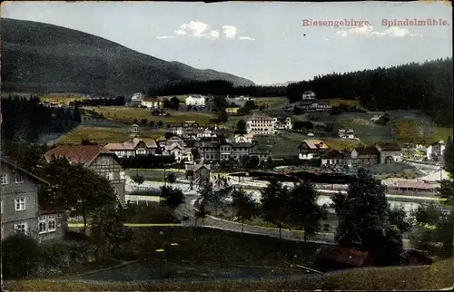 Ak Spindleruv Mlýn Spindlermühle Spindelmühle Riesengebirge Region Königgrätz, Panorama