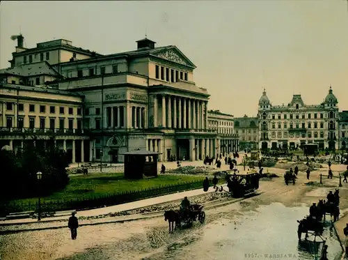 Foto Warszawa Warschau Polen, Theater