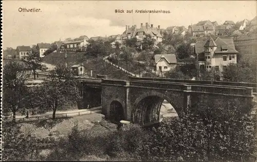 Ak Ottweiler im Saarland, Kreiskrankenhaus
