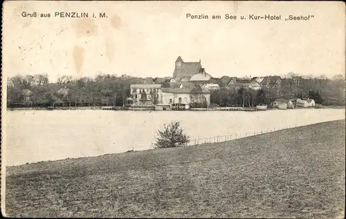 Ak Penzlin in Mecklenburg, Kurhotel Seehof