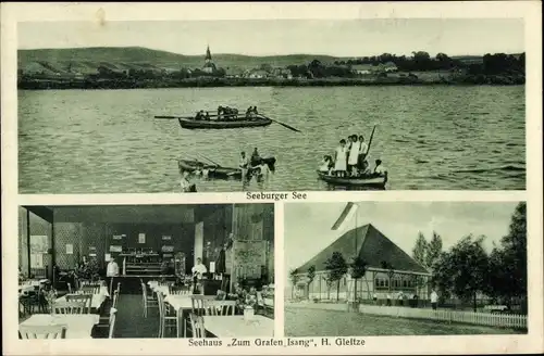 Ak Seeburg im Eichsfeld Niedersachsen, Seeburger See, Seehaus Zum Grafen Isang
