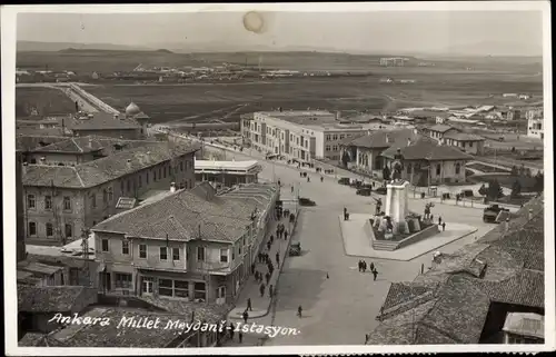 Foto Ak Ankara Türkei, Teilansicht