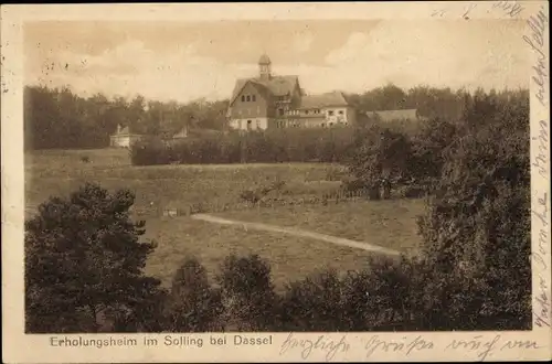 Ak Dassel am Solling, Erholungsheim