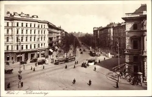 Ak Wien 1. Innere Stadt Österreich, Kolowratring