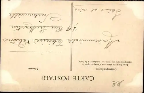 Ak Montigny-sur-Crécy Aisne, Kirche