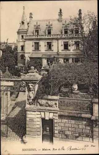 Ak Soissons-Aisne, Haus