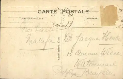 Ak Rouen Seine-Maritime, La Grosse Horloge