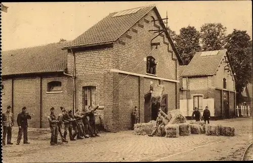 Ak Polygones de Brasschaet Brasschaat Flandern Antwerpen, Artillerieschule