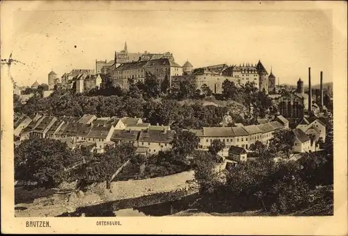 Ak Bautzen in der Oberlausitz, Ortenburg