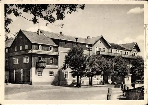 Ak Rathewalde Hohnstein Sächsische Schweiz, Gasthof Mittag