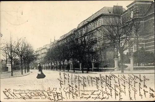 Ak Hamburg Eimsbüttel Harvestehude, Hagedornstraße