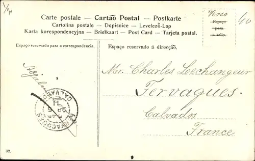 Ak Rio de Janeiro Brasilien, Parque da Praca da Republica