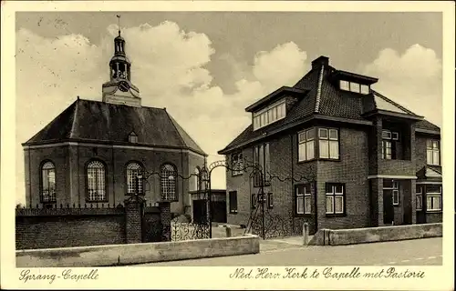 Ak Sprang Capelle Nordbrabant Niederlande, Ned. Herv. Kerk, Pastorie