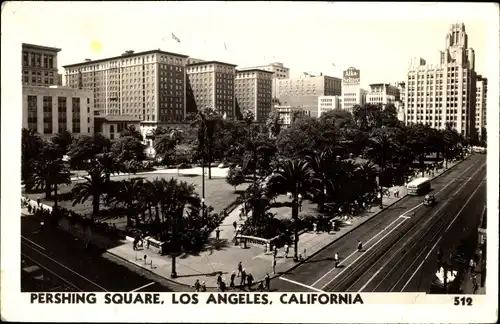 Ak Los Angeles Kalifornien USA, Pershing Square