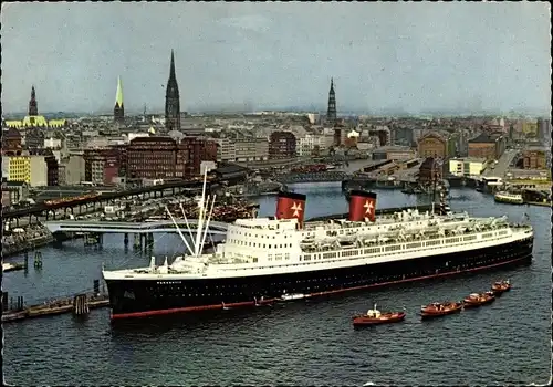 Ak Hamburg, Dampfer Hanseatic, Hamburg Atlantic Line