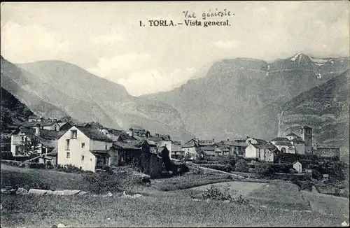 Ak Torla Aragón, Gesamtansicht