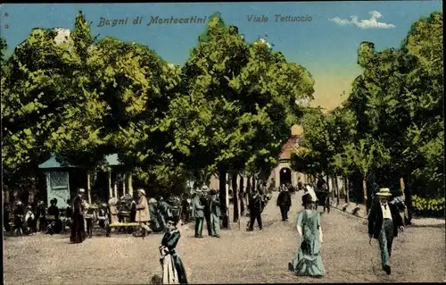 Ak Bagni di Montecatini Terme Toskana, Viale Tettuccio