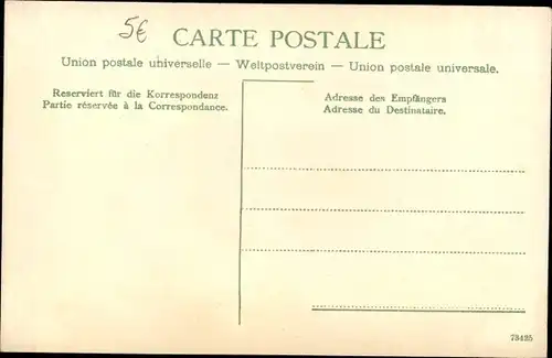 Ak Vevey Kanton Waadt, Blick von Saint Martin