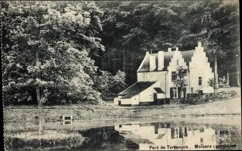 Ak Tervuren Tervueren Flämisch-Brabant Flandern, Park, spanische Häuser