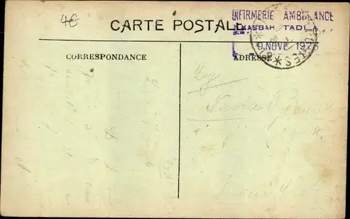 Ak Kasbah Kasba Tadla Marokko, Indigene Moschee