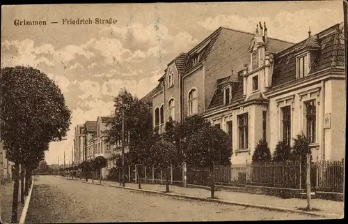 Ak Grimmen in Mecklenburg Vorpommern, Friedrich-Straße