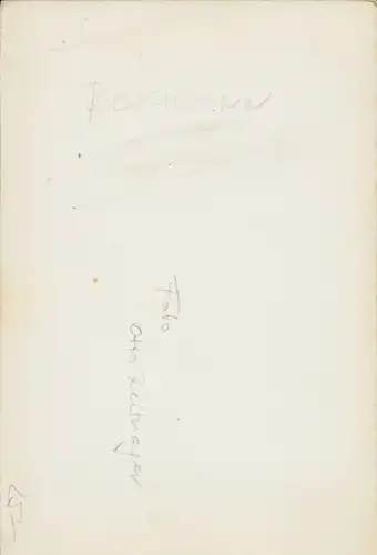 Foto Opernsänger Otto Reichmann, Portrait im Kostüm