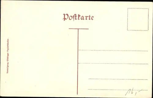 Ak Göttingen in Niedersachsen, überschwemmte Maschwiese, 4. - 6. Februar 1909