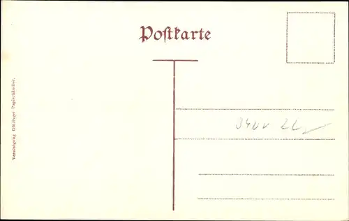 Ak Göttingen in Niedersachsen, Gronertorstraße, Hochwasser 4.-6. Februar 1909