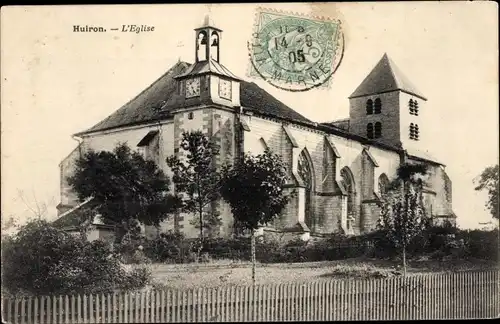 Ak Huiron Marne, Kirche