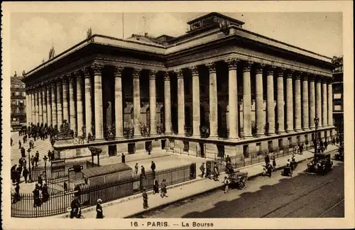 Ak Paris II Bourse, Börse