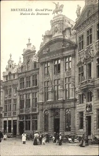 Ak Bruxelles Brüssel, Grand'Place, Maison des Brasseurs