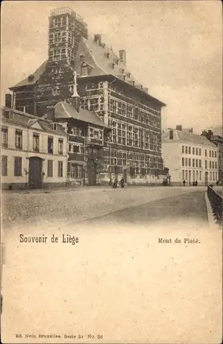 Ak Liège Lüttich Wallonien, Mont de Piete