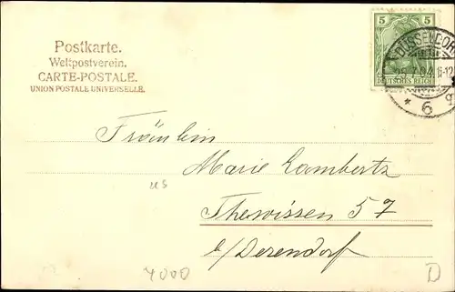 Ak Düsseldorf am Rhein, Kunstpalast, Internationale Kunst- und Gartenbau-Ausstellung 1904