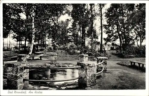 Ak Bad Nenndorf an der Weser, Krater