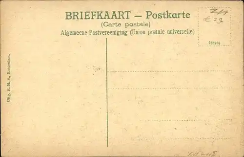 Ak Overschie Rotterdam Südholland, Voorom