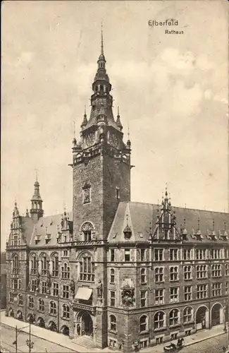 Ak Elberfeld Wuppertal, neues Rathaus