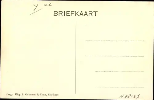 Ak Sint Maartensdijk Zeeland Niederlande, Boschstraat