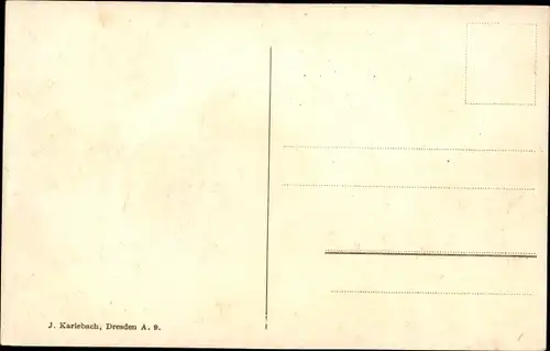 Ak Dresden Neustadt, Hauptstraße, Aufziehen der Wache, Denkmal, Kutschen